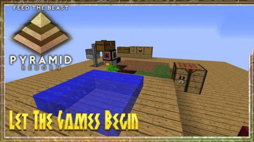 FTB Pyramid Reborn Map 1.12.2, 1.12 for Minecraft Thumbnail