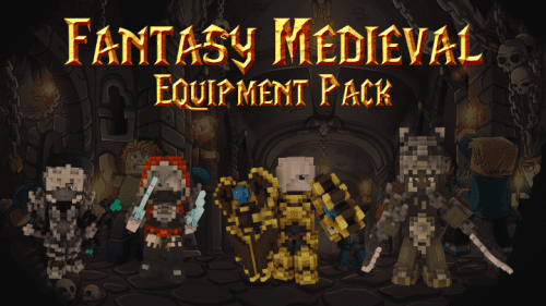 Fantasy Medieval Equipment Resource Pack (1.12.2, 1.11.2) – Texture Pack Thumbnail