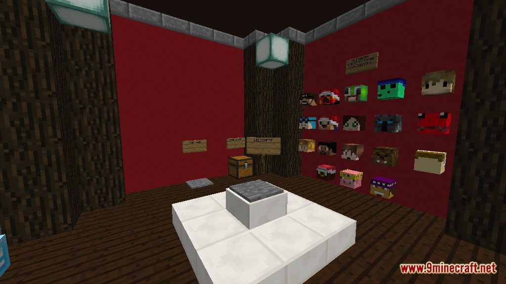 Find One Button: Huge House Map 1.12.2, 1.12 for Minecraft 2