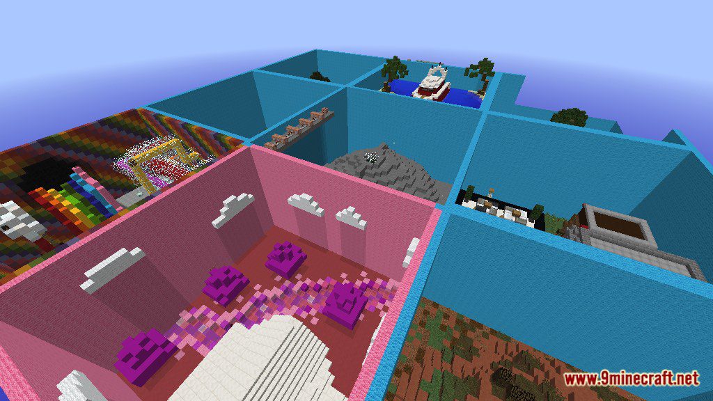 Find the 8 Buttons Map 1.12.2, 1.12 for Minecraft 13