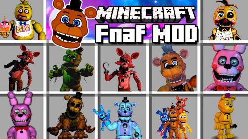 Five Nights at Freddy’s Reborn Mod 1.12.2, 1.7.10 Thumbnail