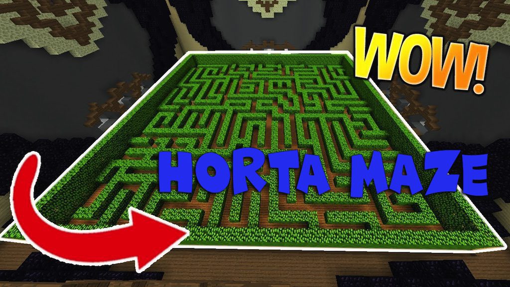 Horta Maze Map 1.12.2, 1.12 for Minecraft 1