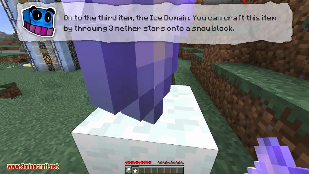 Ice Magic Command Block 1.12.2 (Snow Wand, Ice Domain) 14