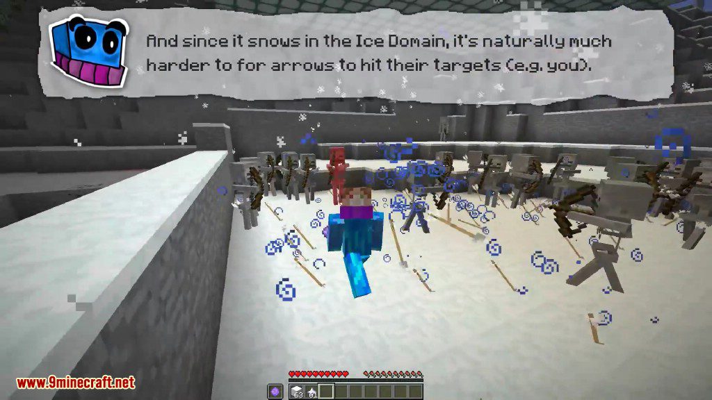 Ice Magic Command Block 1.12.2 (Snow Wand, Ice Domain) 19