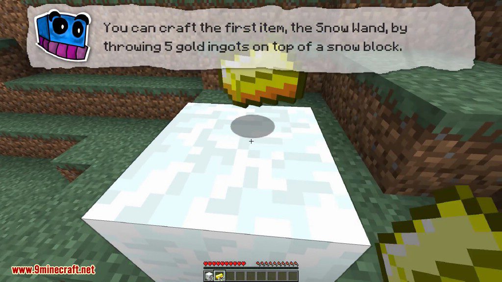 Ice Magic Command Block 1.12.2 (Snow Wand, Ice Domain) 3