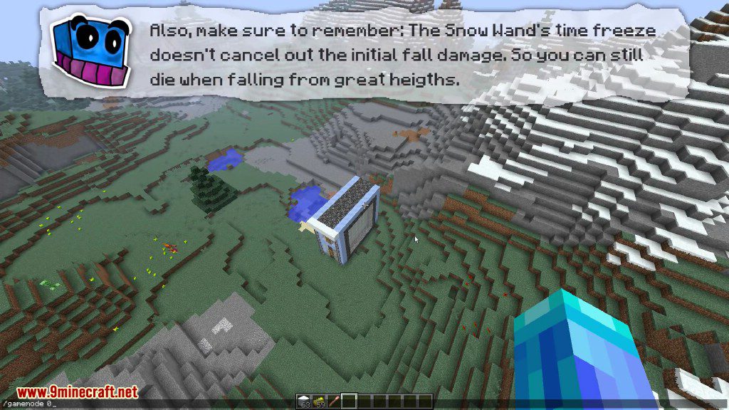 Ice Magic Command Block 1.12.2 (Snow Wand, Ice Domain) 7