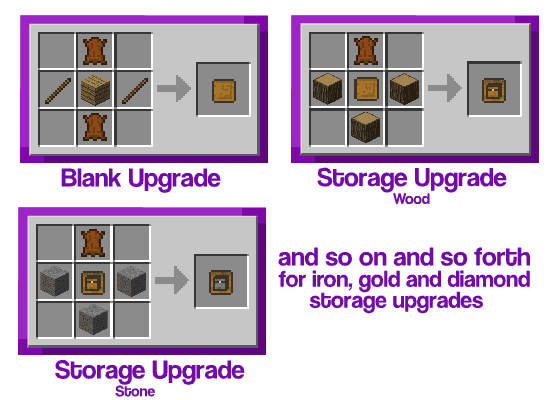 Improved Backpacks Mod (1.16.5, 1.12.2) - Backpack can Upgrade, Rename 14