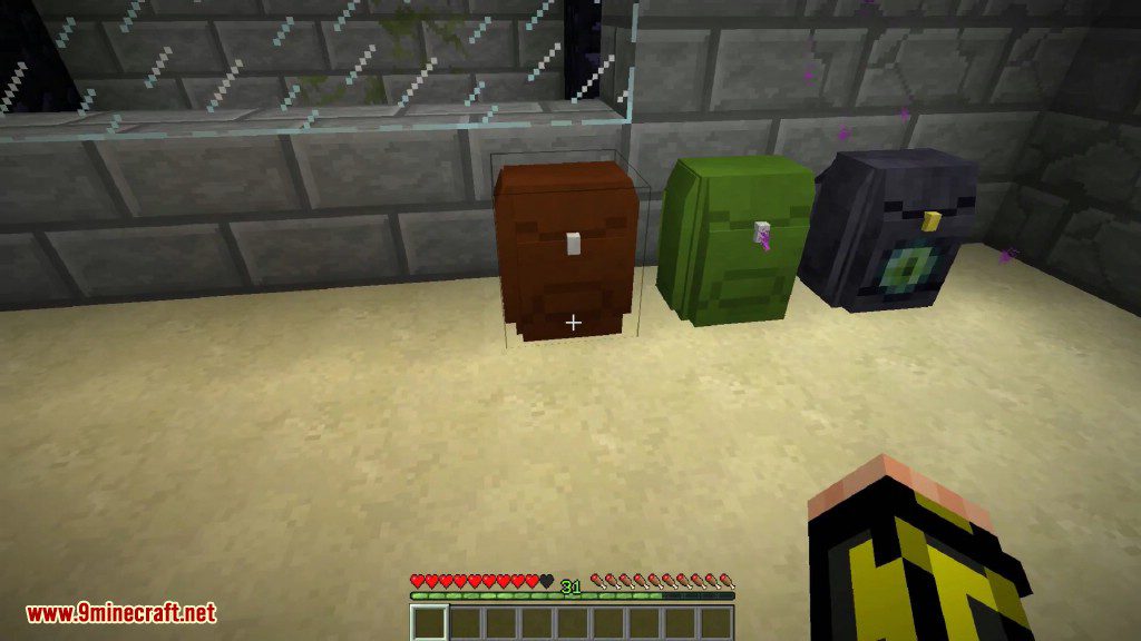 Improved Backpacks Mod (1.16.5, 1.12.2) - Backpack can Upgrade, Rename 12