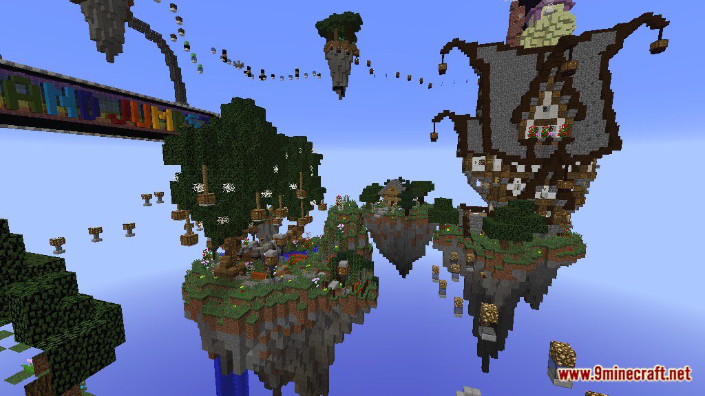 Island Jumpsz Map 1.12.2, 1.12 for Minecraft 4