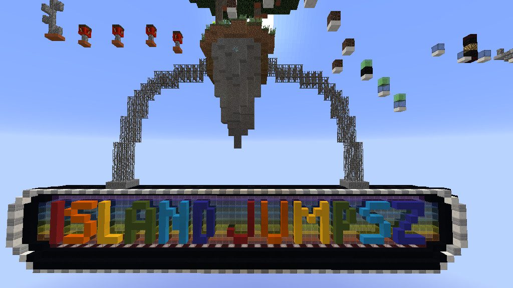 Island Jumpsz Map 1.12.2, 1.12 for Minecraft 1