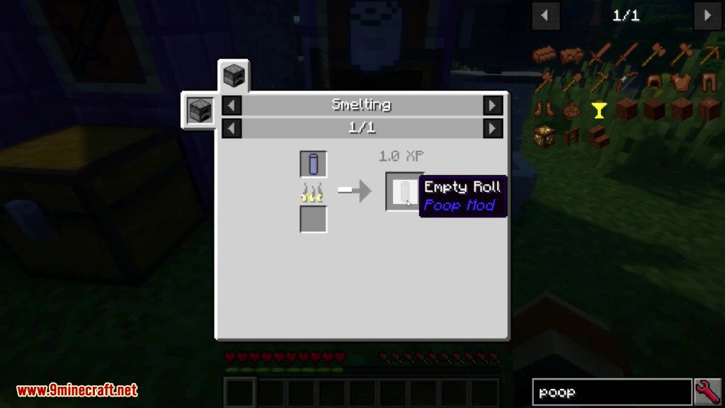 Just Poop Mod 1.12.2 (Toilets, Paper, Poop Trophy) 25