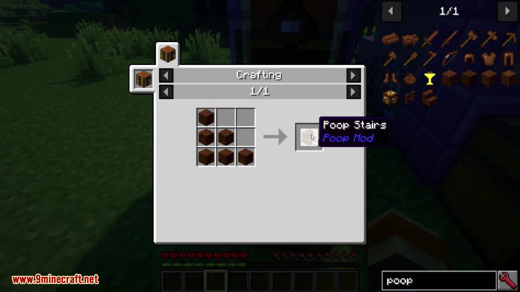 Just Poop Mod 1.12.2 (Toilets, Paper, Poop Trophy) 29