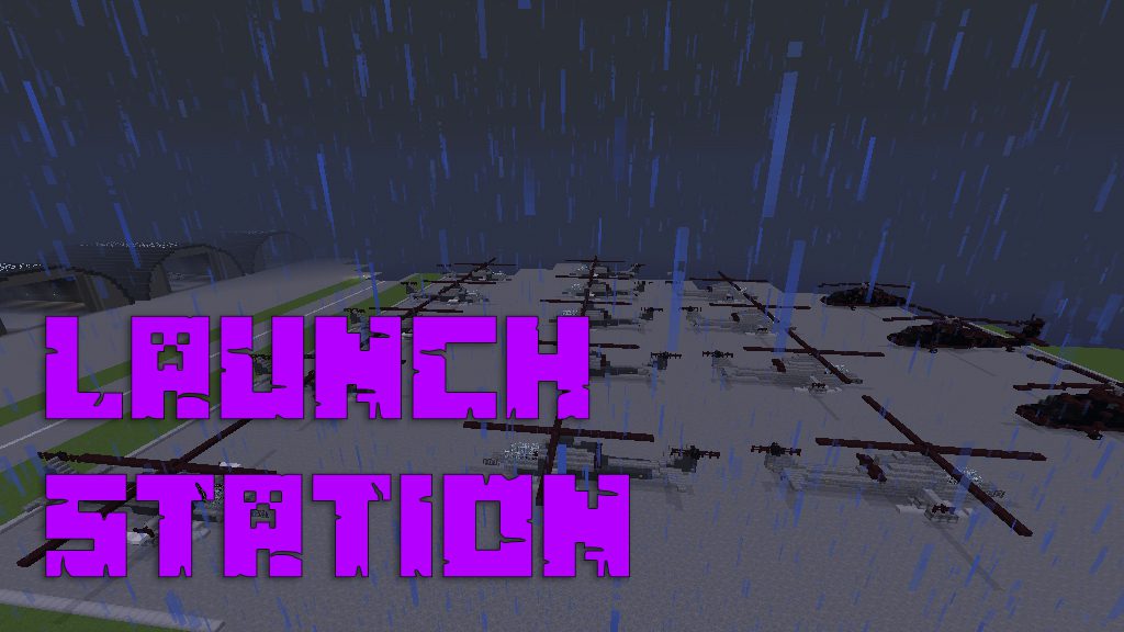 Launch Station Map 1.12.2, 1.12 for Minecraft 1