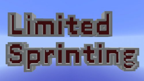 Limited Sprinting Map 1.12.2, 1.12 for Minecraft Thumbnail