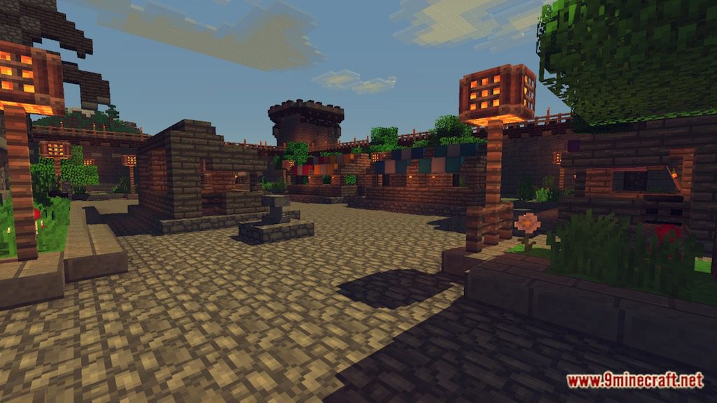 Medieval Fantasy Town Map 1.12.2, 1.12 for Minecraft 13