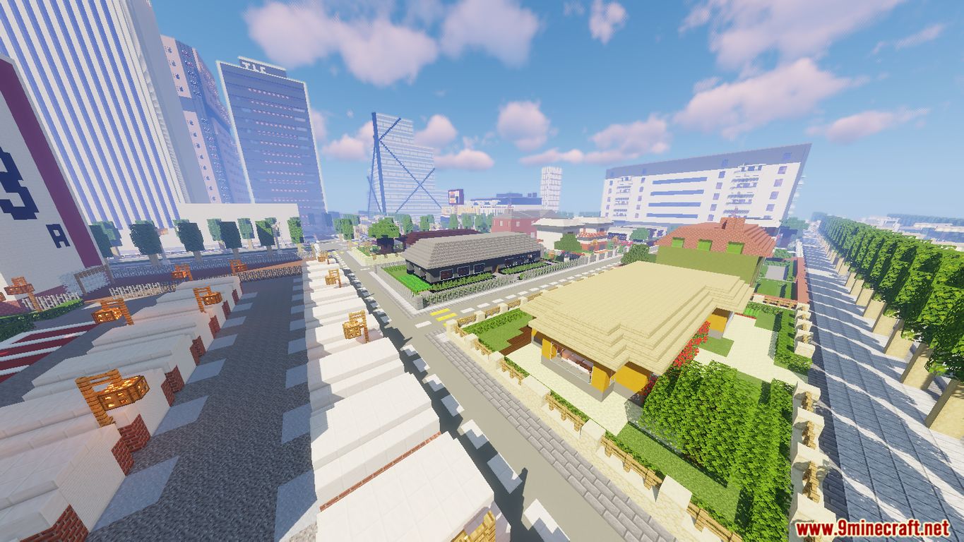 Megapolis Map 1.14.4 for Minecraft 12