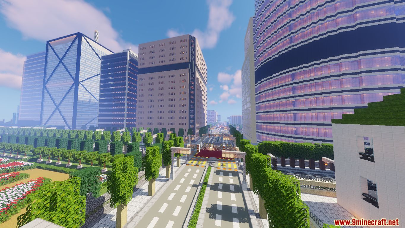 Megapolis Map 1.14.4 for Minecraft 17