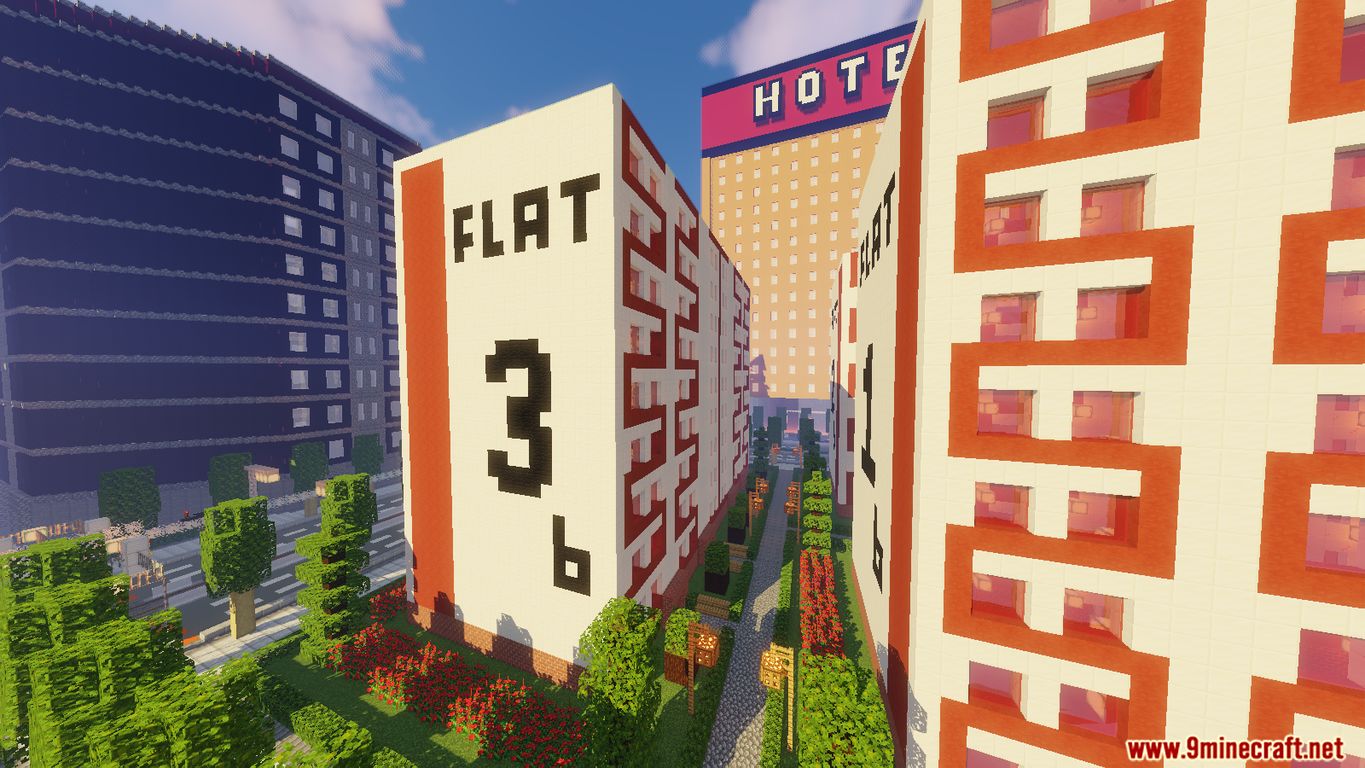 Megapolis Map 1.14.4 for Minecraft 4