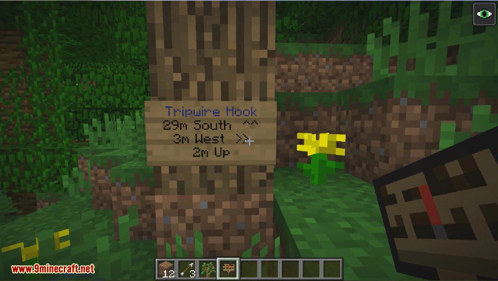 Minecraft Guideposts Mod 1.12.2 (Direction Sign) 13