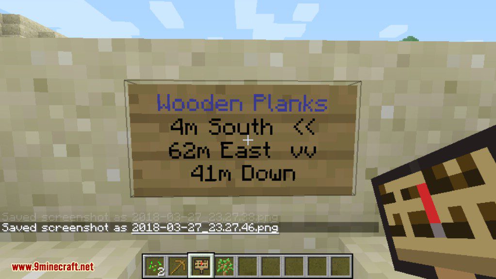 Minecraft Guideposts Mod 1.12.2 (Direction Sign) 5