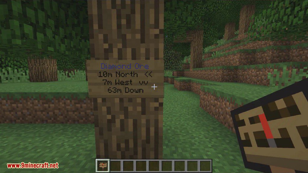 Minecraft Guideposts Mod 1.12.2 (Direction Sign) 9