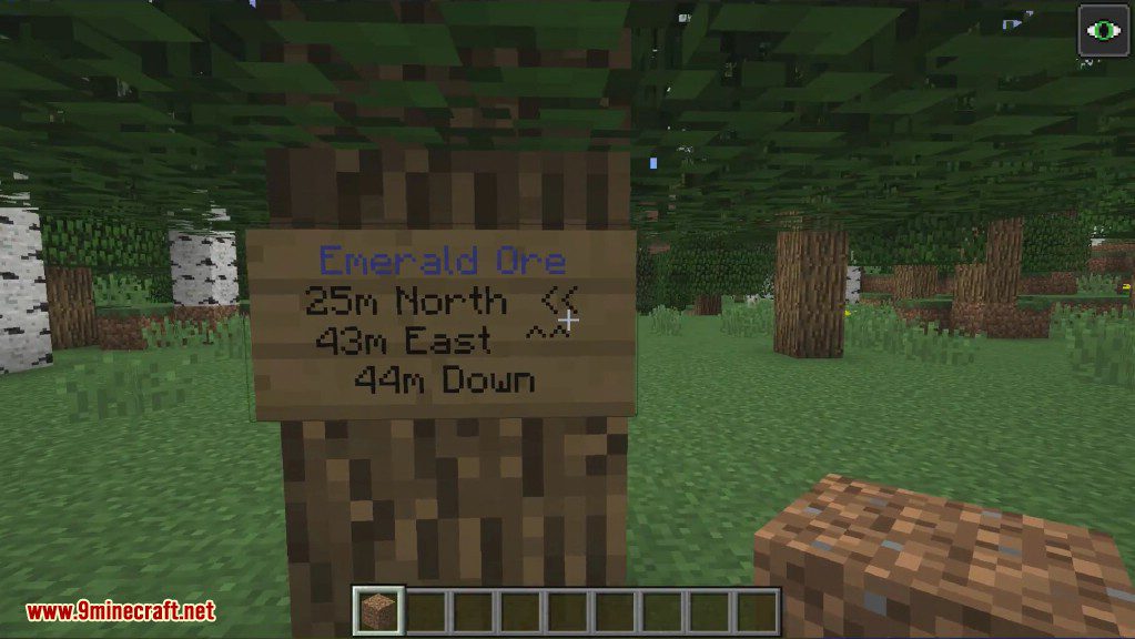 Minecraft Guideposts Mod 1.12.2 (Direction Sign) 10