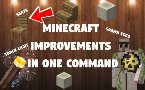 Minecraft Improvements Command Block 1.12.2, 1.11.2 Thumbnail