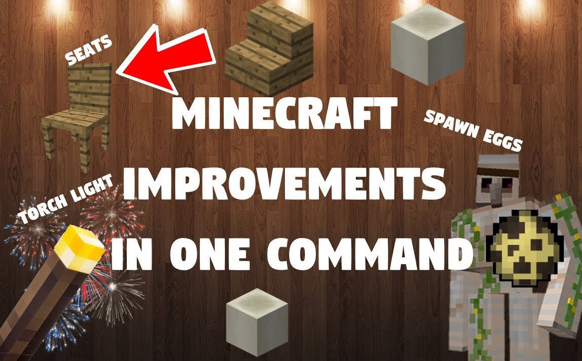 Minecraft Improvements Command Block 1.12.2, 1.11.2 1