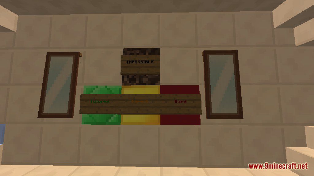 Mirror Parkour 1 vs 1 Map 1.12.2, 1.12 for Minecraft 3