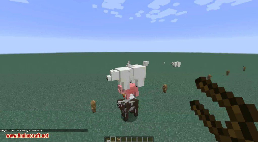 Mob Stacker Mod 1.12.2 (Stack Living Entities on top of Each Other) 5