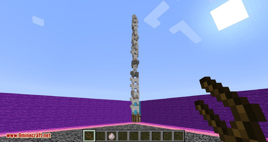 Mob Stacker Mod 1.12.2 (Stack Living Entities on top of Each Other) 8