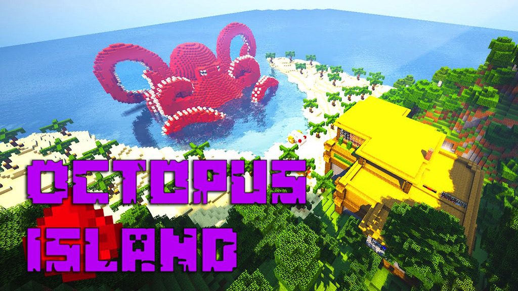 Octopus Island Map 1.12.2, 1.12 for Minecraft 1