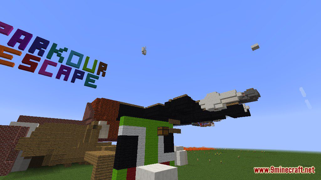 Parkour Escape Map 1.12.2, 1.12 for Minecraft 3