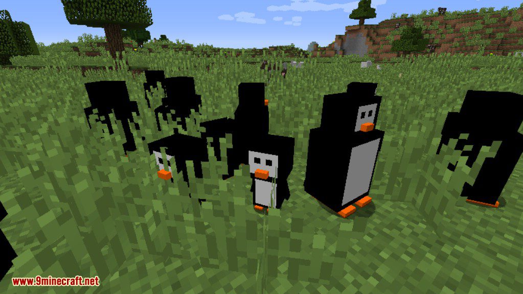 Penguins Mod 1.12.2 (Adorable Penguins) 2