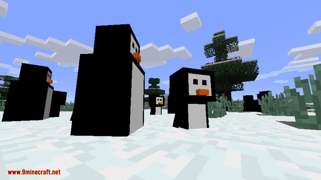 Penguins Mod 1.12.2 (Adorable Penguins) 3