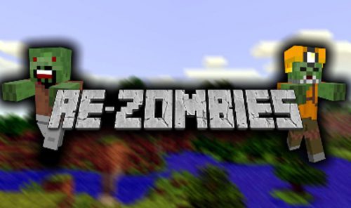 ReZombies Mod 1.12.2 (More Zombies with New Abilities) Thumbnail