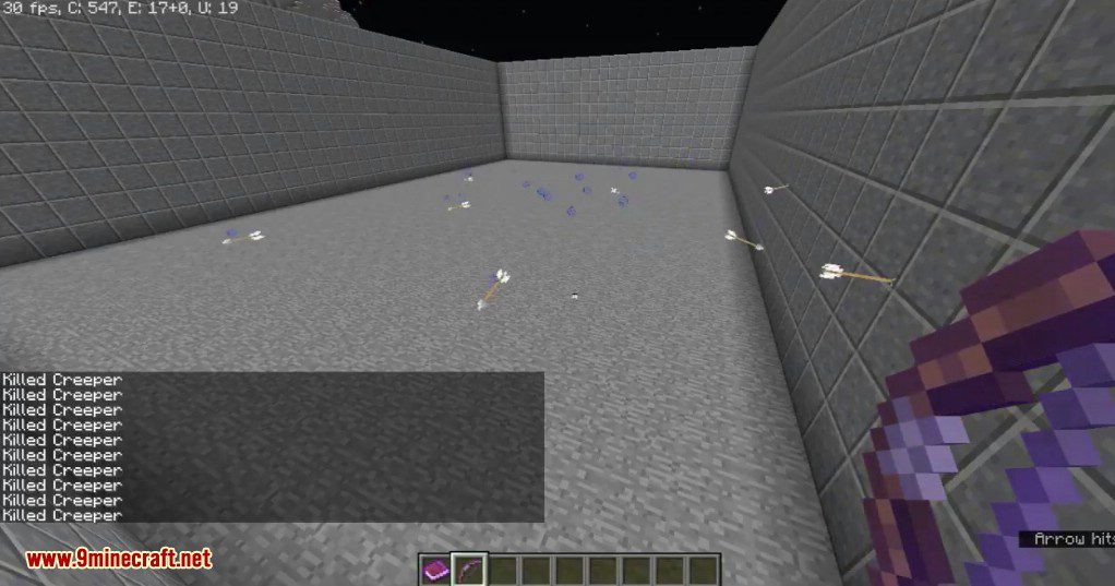 Scattor Shot Bows Command Block 1.12.2 (Shoot Multiple Arrows from 1 Bow) 5
