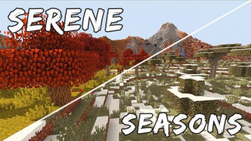 Serene Seasons Mod (1.21.1, 1.20.1) – Real Life Seasons in Minecraft Thumbnail