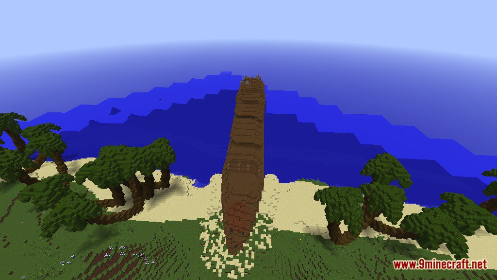 Shipwreck on the Island Map 1.12.2, 1.12 for Minecraft 9