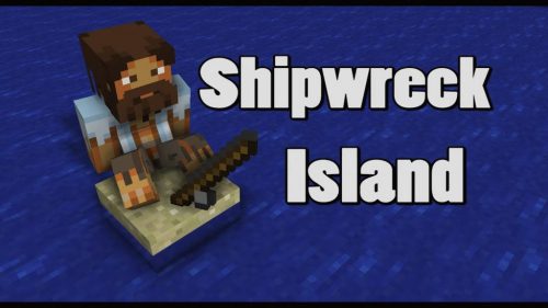 Shipwreck on the Island Map 1.12.2, 1.12 for Minecraft Thumbnail