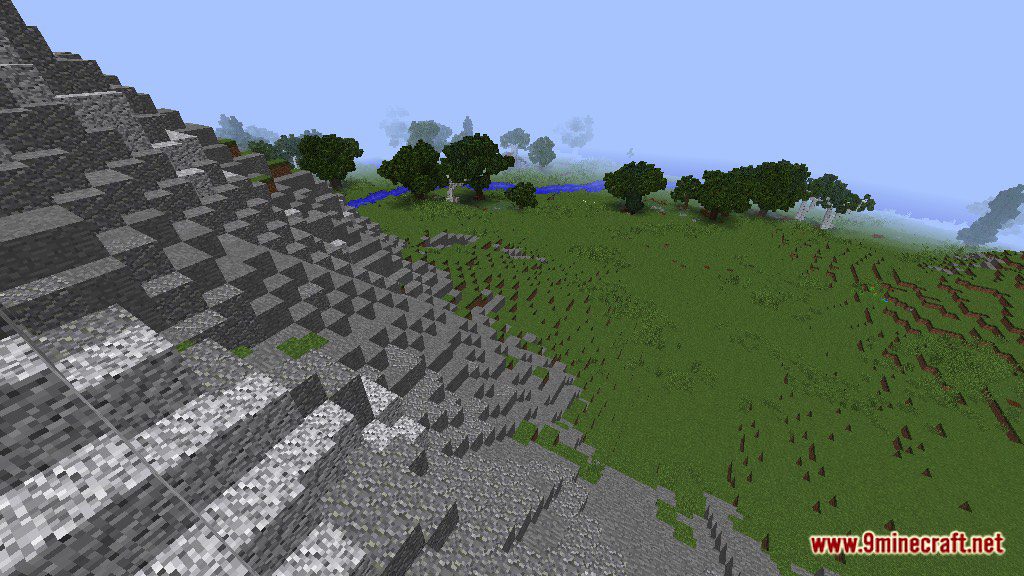 Small Island with River Map 1.12.2, 1.12 for Minecraft 2