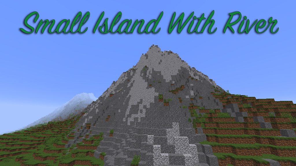 Small Island with River Map 1.12.2, 1.12 for Minecraft 1