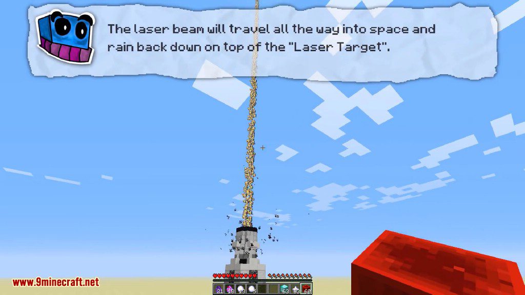 Space Laser Command Block 1.12.2 (Working Laser Cannon) 13