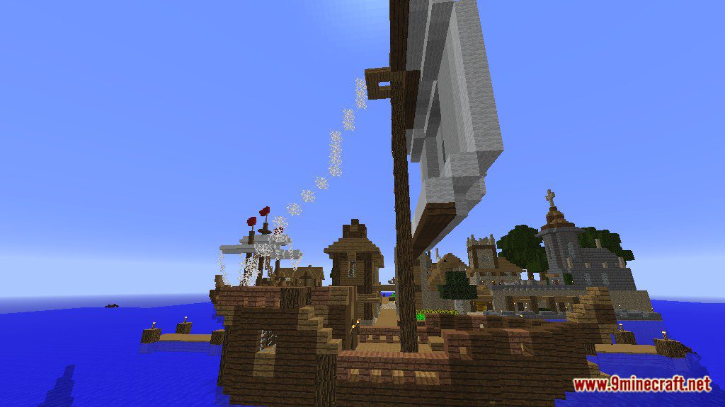 The Harbor Village Map 1.12.2, 1.12 for Minecraft 3