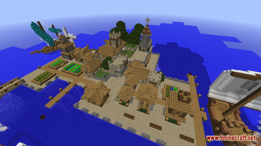 The Harbor Village Map 1.12.2, 1.12 for Minecraft 4