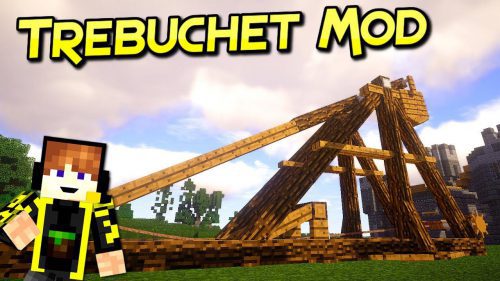 Trebuchet Mod 1.12.2 (Medieval Siege Engine) Thumbnail