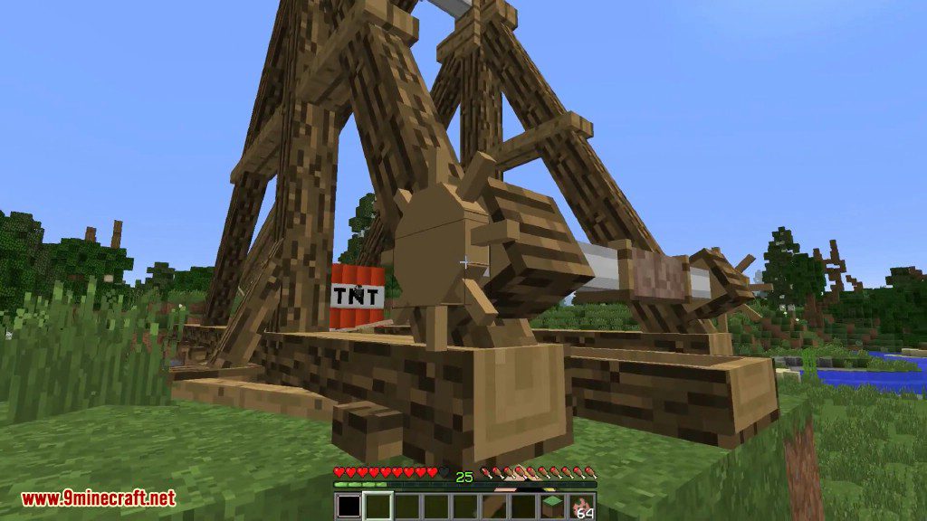 Trebuchet Mod 1.12.2 (Medieval Siege Engine) 11