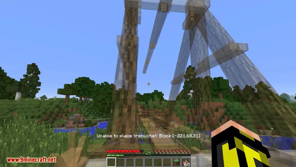 Trebuchet Mod 1.12.2 (Medieval Siege Engine) 9