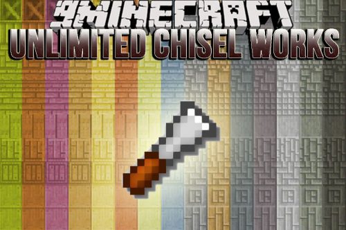 Unlimited Chisel Works Mod 1.12.2, 1.11.2 for Minecraft Thumbnail