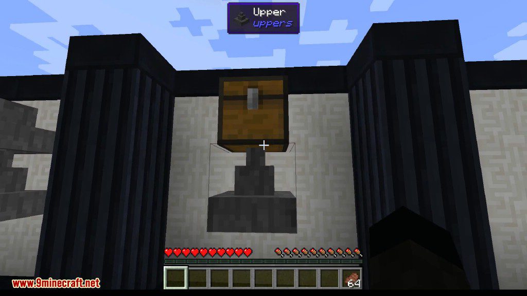 Uppers Mod (1.19.2, 1.18.2) - Reverse of Hoppers 4